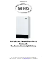 Preview for 1 page of MHG Heating ProCon E 26 Installation And Operating Manual