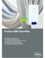 Предварительный просмотр 1 страницы MHG Heating procon gwb smartline Installer And User Manual