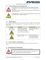 Preview for 5 page of MHM Flash Cures Operating Instruction