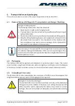 Предварительный просмотр 14 страницы MHM iQ-Oval CDS Operating Instructions Manual