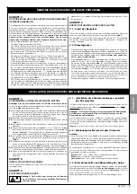 Предварительный просмотр 35 страницы Mhouse RME Instructions And Warnings For Installation And Use