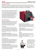 Preview for 3 page of MHS Boilers DUOMAX N Series Manual