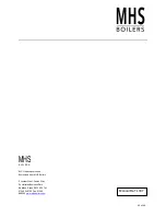 Preview for 49 page of MHS Boilers EURON 24 Installation And Operation Manual