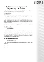 Preview for 7 page of MHS Boilers STRATA1 45 Instructions For Installation, Servicing & Operation