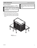 Preview for 13 page of MHSC 36LCFL Installation And Operating Instructions Manual