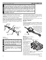 Preview for 12 page of MHSC EYF18 Installation And Operating Instructions Manual