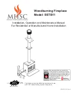 MHSC SSTB11 Installation, Operation And Maintenance Manual предпросмотр