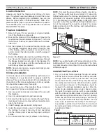 Preview for 12 page of MHSC SSTB11 Installation, Operation And Maintenance Manual