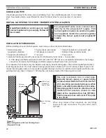 Preview for 20 page of MHSC Stratford SS38 Installation & Operating Instructions Manual