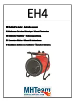 Предварительный просмотр 1 страницы MHTeam EH4 Series Instruction Manual