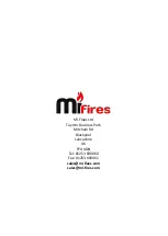 Preview for 20 page of Mi-Fires Grisedale User & Installation Manual