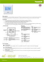 Preview for 8 page of Mi-Heat Heizsysteme E51 User Manual