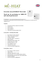 Preview for 7 page of Mi-Heat SAS816RF Instruction Manual