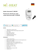 Preview for 1 page of Mi-Heat TC-500 Wifi Manual