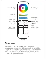 Preview for 8 page of Mi-Light FUTC01 User Instruction