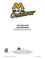 Preview for 1 page of Mi-T-M AM1-HE02-05OD Operator'S Manual