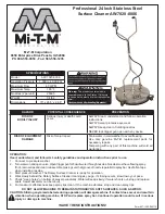 Preview for 1 page of Mi-T-M AW-7020-8006 Manual