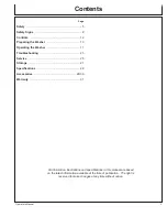 Предварительный просмотр 3 страницы Mi-T-M CM-1400-0MEC Operation Manual