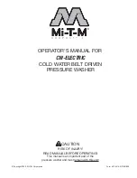 Mi-T-M CW-ELECTRIC CW-2004 Series Operator'S Manual preview