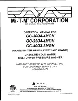 Mi-T-M GC-3004-4MGH Manual предпросмотр