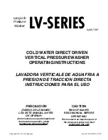 Mi-T-M Long Life Vertical LV Series Operating Instructions Manual preview