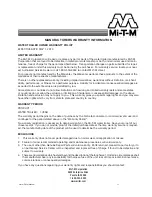 Preview for 11 page of Mi-T-M MWT-0510-2MHD Operator'S Manual