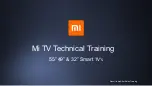 Preview for 1 page of Mi 4 PRO 55 Technical Training Manual