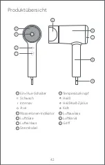 Предварительный просмотр 43 страницы Mi Ionic Hair Dryer User Manual