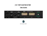 MIA Laboratories 413 TAPE SATURATOR User Manual preview