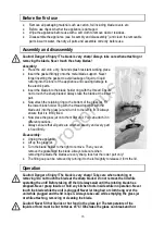 Preview for 15 page of MIA BL 7582 Instruction Manual