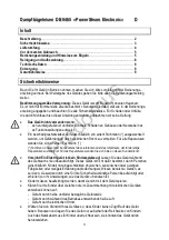 Preview for 3 page of MIA DB 8465 Instructions For Use Manual