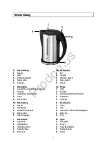 Предварительный просмотр 2 страницы MIA EW 3672 Manual