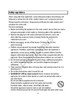 Preview for 17 page of MIA HC 0014 Instructions For Use Manual