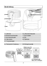 Preview for 2 page of MIA HF 5080 Instruction Manual