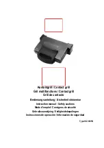 Предварительный просмотр 1 страницы MIA KG 0805N Instruction Manual