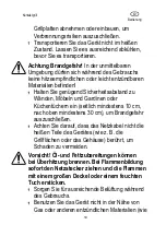 Предварительный просмотр 10 страницы MIA KG 0805N Instruction Manual