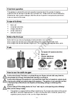 Preview for 11 page of MIA MC 1190 Instruction Manual