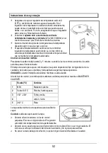 Предварительный просмотр 52 страницы MIA MP 1065N Manual