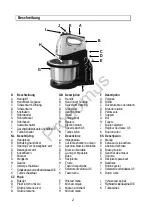 Предварительный просмотр 2 страницы MIA Roto Mix & Style Manual