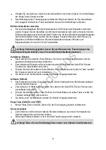 Preview for 9 page of MIA TA 0080B Instruction Manual/Safety Cautions