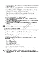 Preview for 18 page of MIA TO 2311N Instruction Manual/Safety Cautions