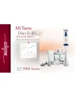 Предварительный просмотр 1 страницы Miallegro MiTutto 9090 Series Instruction Manual