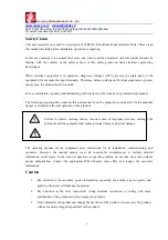 Preview for 2 page of Mianyang Weibo Electronic WB5110-D User Manual