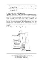 Preview for 3 page of Mianyang Weibo Electronic WBI122S01 User Manual