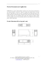 Preview for 3 page of Mianyang Weibo Electronic WBI412M05 User Manual