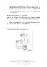 Preview for 3 page of Mianyang Weibo Electronic WBV332S01 User Manual