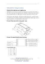 Preview for 2 page of Mianyang Weibo Electronic WBV414H29-D User Manual