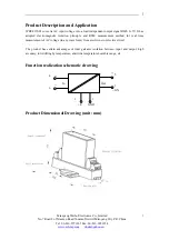 Предварительный просмотр 3 страницы Mianyang Weibo Electronic WBV415S01 User Manual