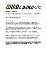 Preview for 3 page of MIB Commuter Owner'S Manual