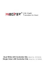 Miboxer Mi Light FUT035SA User Manual preview